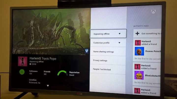 go invisible on xbox live with xbox one (5)