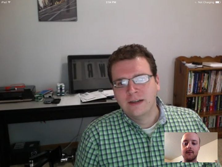 FaceTime and FaceTime audio are easy to use.
