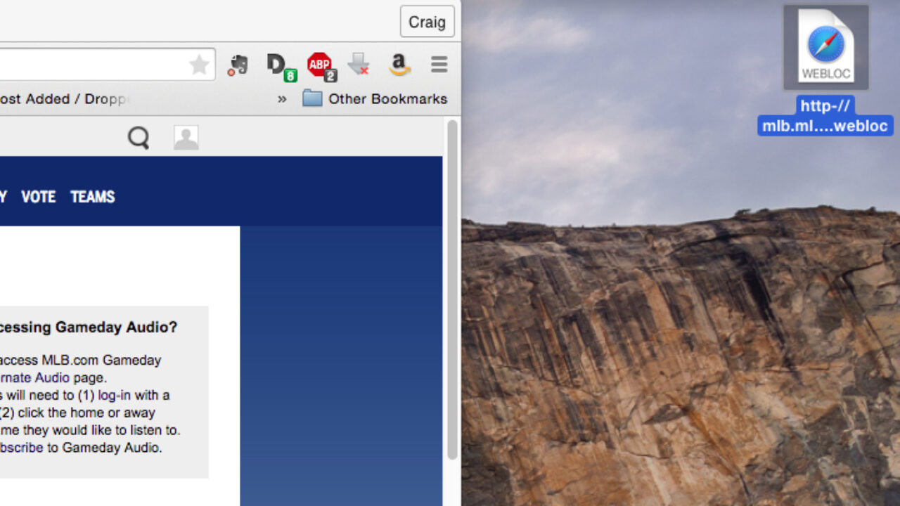create a shortcut on mac desktop