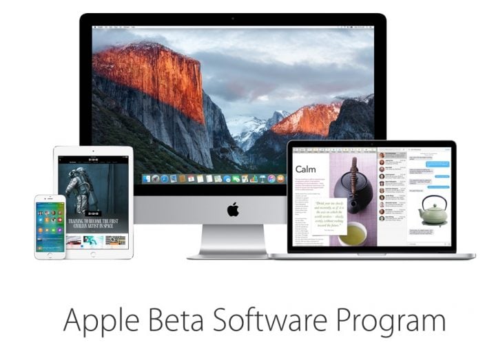 Make sure you are aware what you sign up for with the iOS 9 beta.