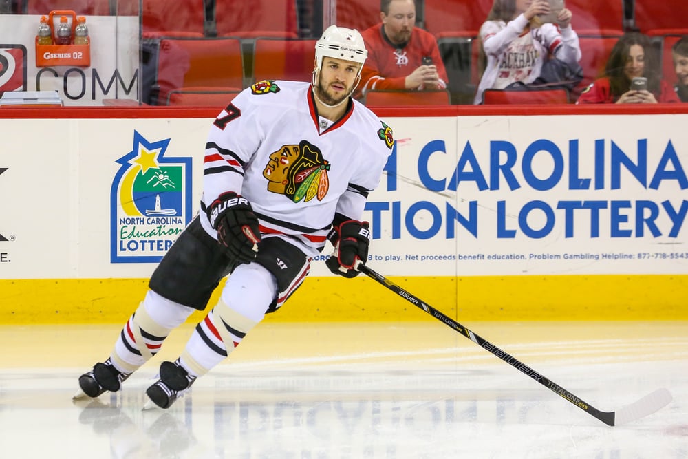 The Chicago Blakchawks vs Tampa Bay Lightning match up for the 2015 Stanley Cup Finals. photosthatrock / Shutterstock.com