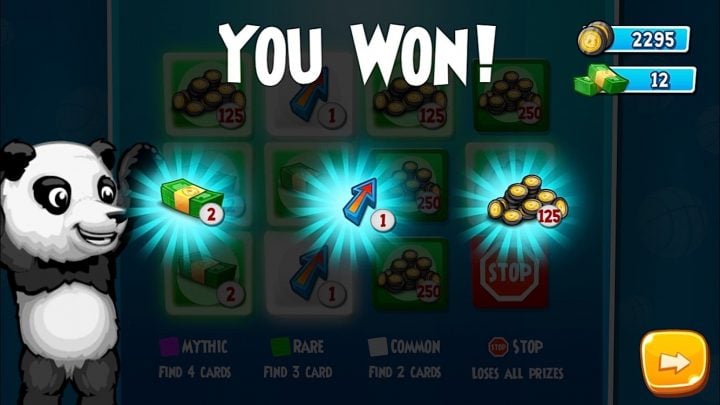 Win free in game powerups and cash.