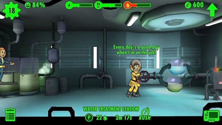 Make sure dwellers go in the right rooms.