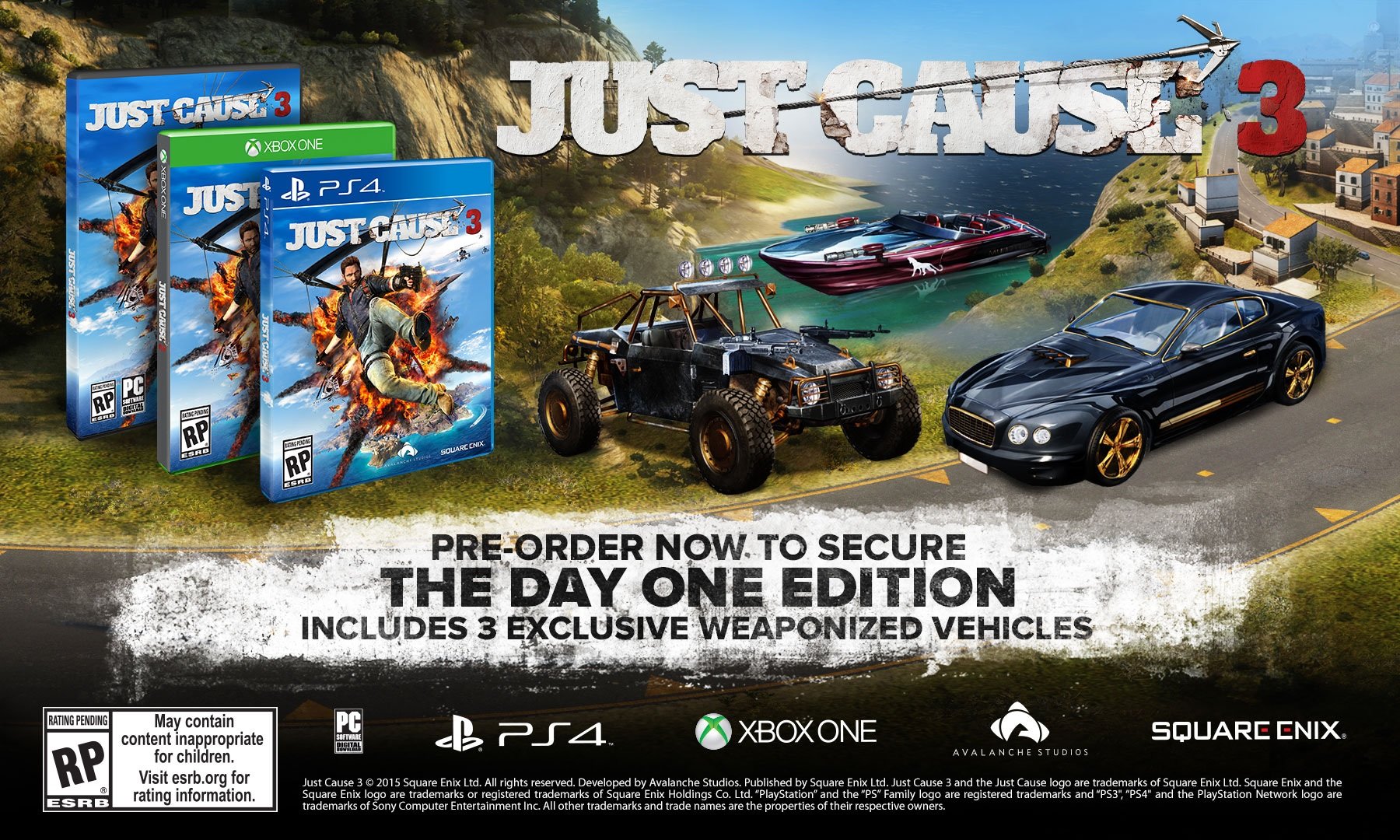 Just Cause 3 Release Date: Which Should You Pre-Order?