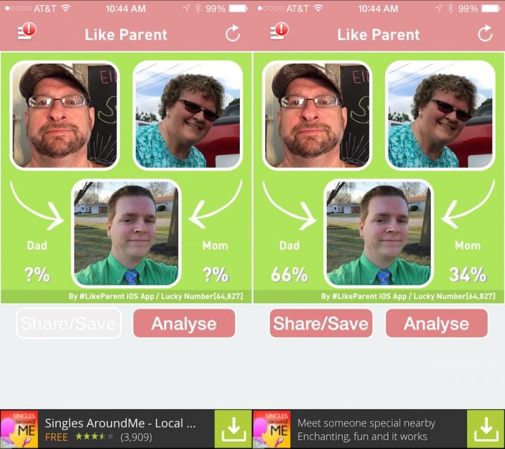 The Like Parent app is popular, even with a low rating.