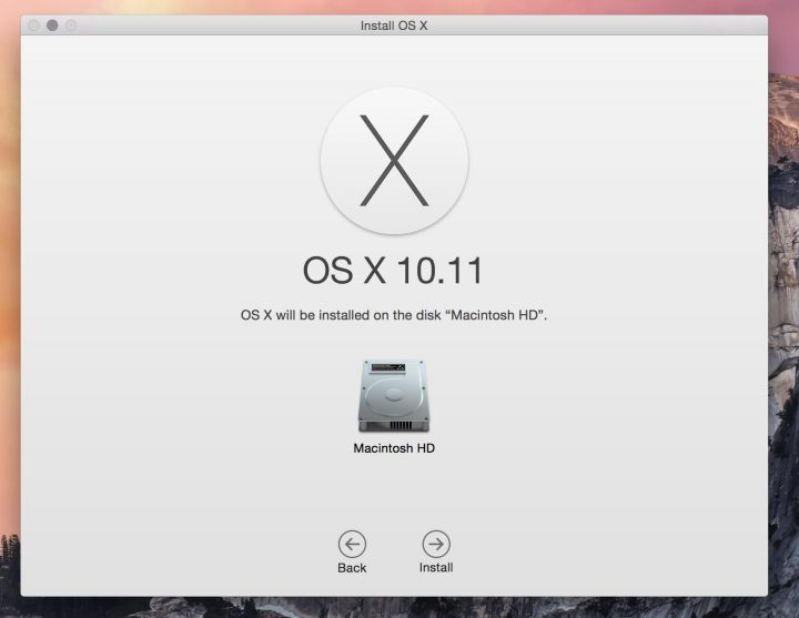 How to install the OS X El Capitan beta.