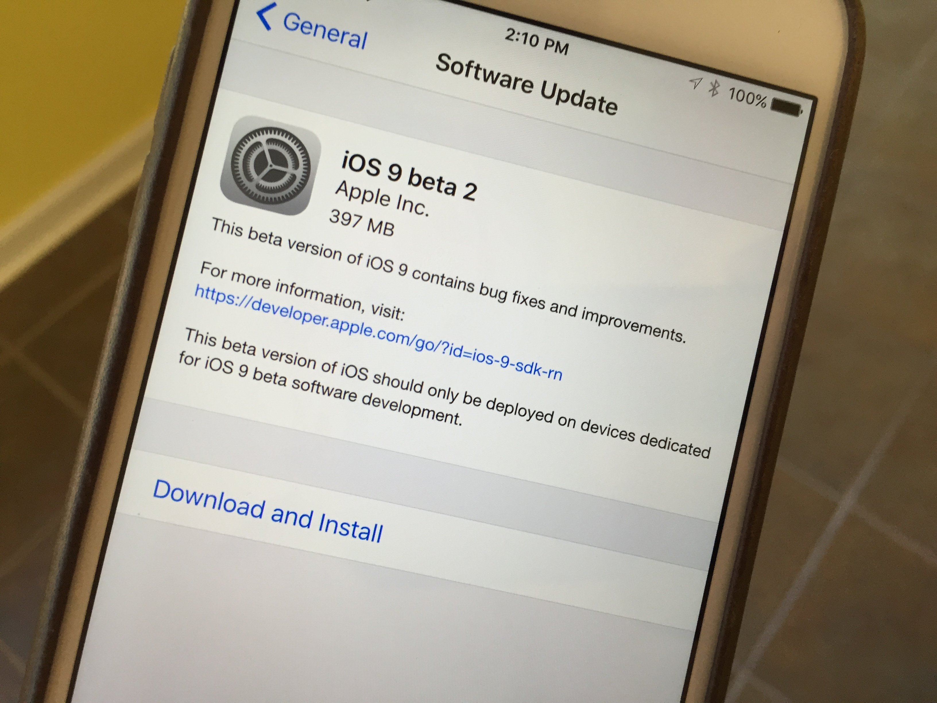 What you need to do to get ready for the public IOS 9 beta release.