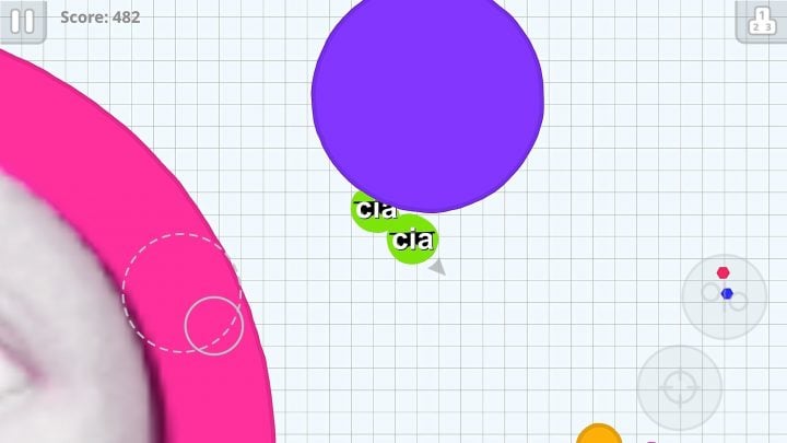 Play Agar.io on iPhone and Android. 