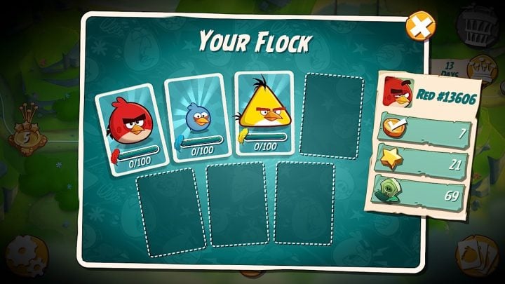 Make sure you pick the best bird for the obstacle ahead.