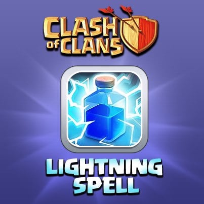 Clash of Clans Lightning Spell. 