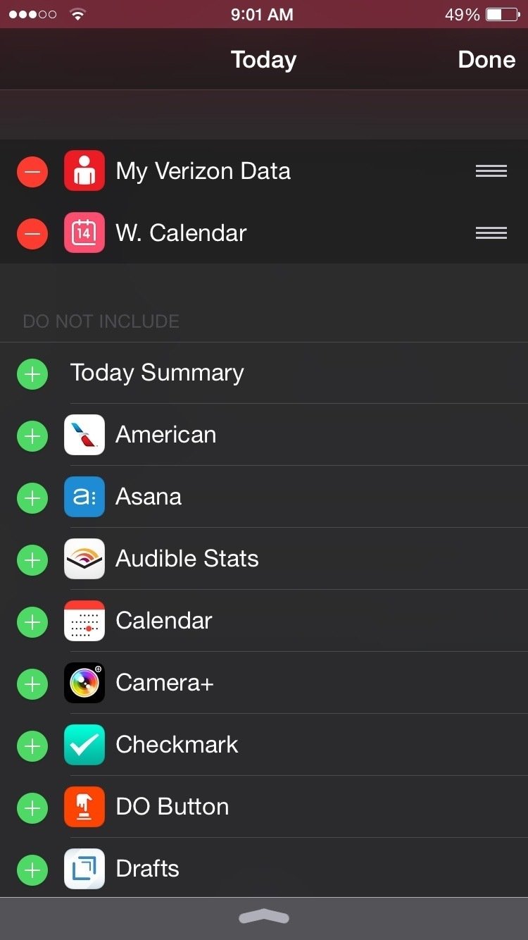 How to Add a Calendar to Your iPhone's Notification Center