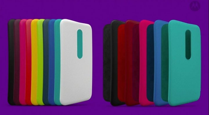 Even with a water-resistant design you can swap covers for a custom look.