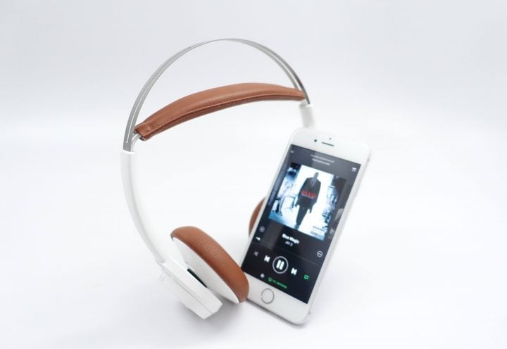 The Plantronics BackBeat Sense wireless headphones are excellent and well priced.