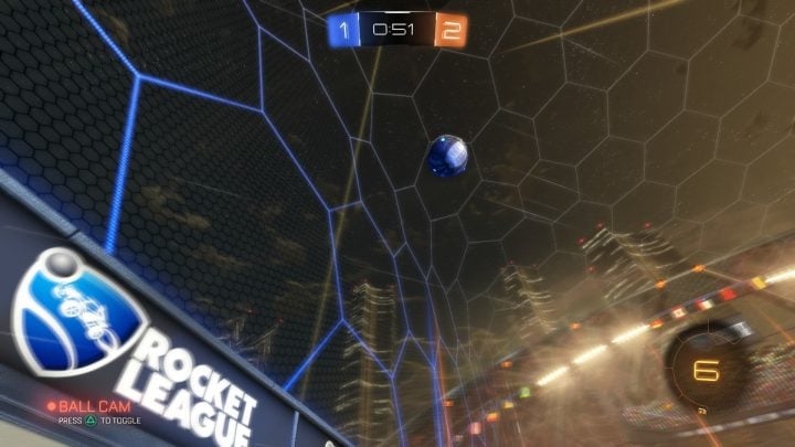 It's not always good to be looking at the ball.
