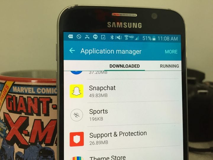 How to uninstall the Snapchat update. 