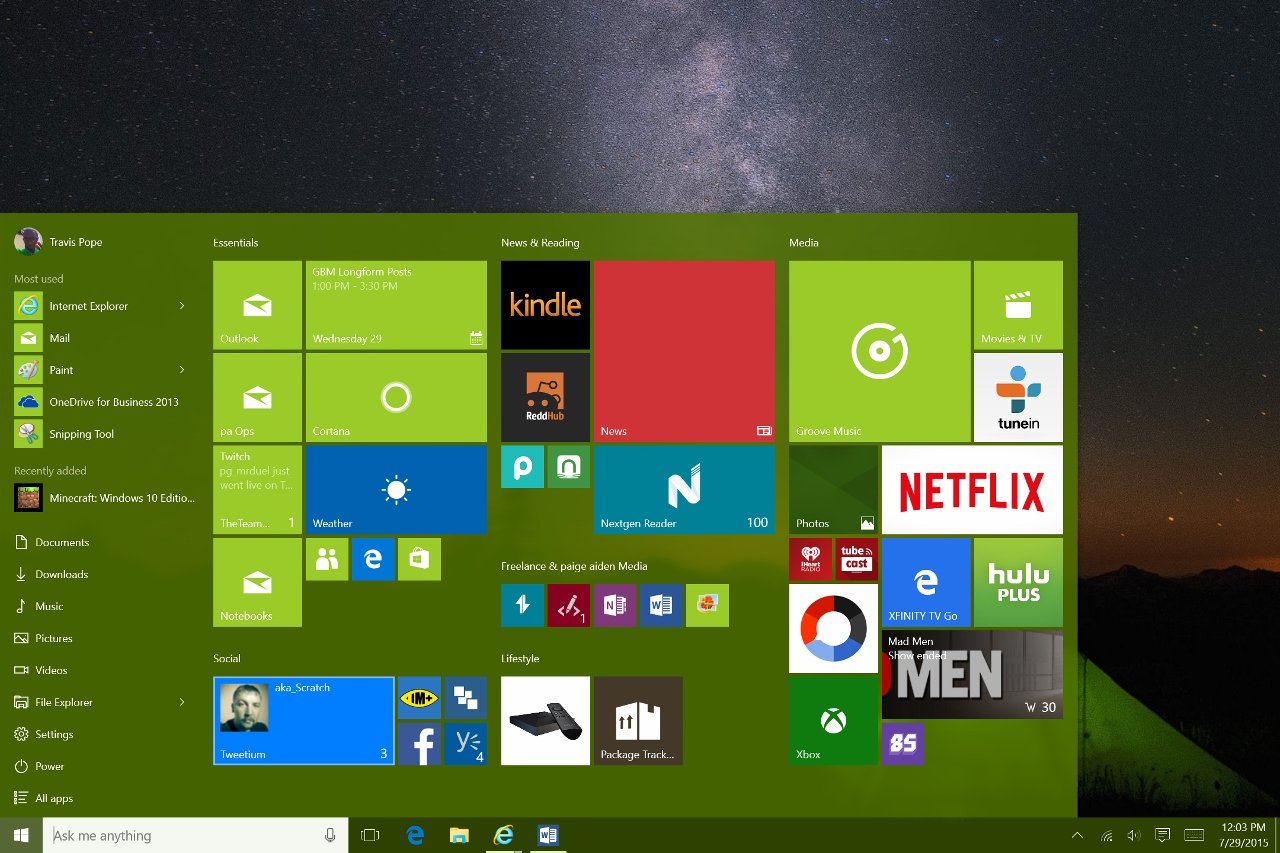 The Windows 10 Review for the Windows 7 User