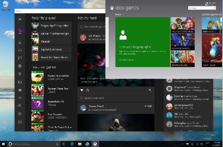 Windows 8 vs Windows 10: Gaming & Xbox