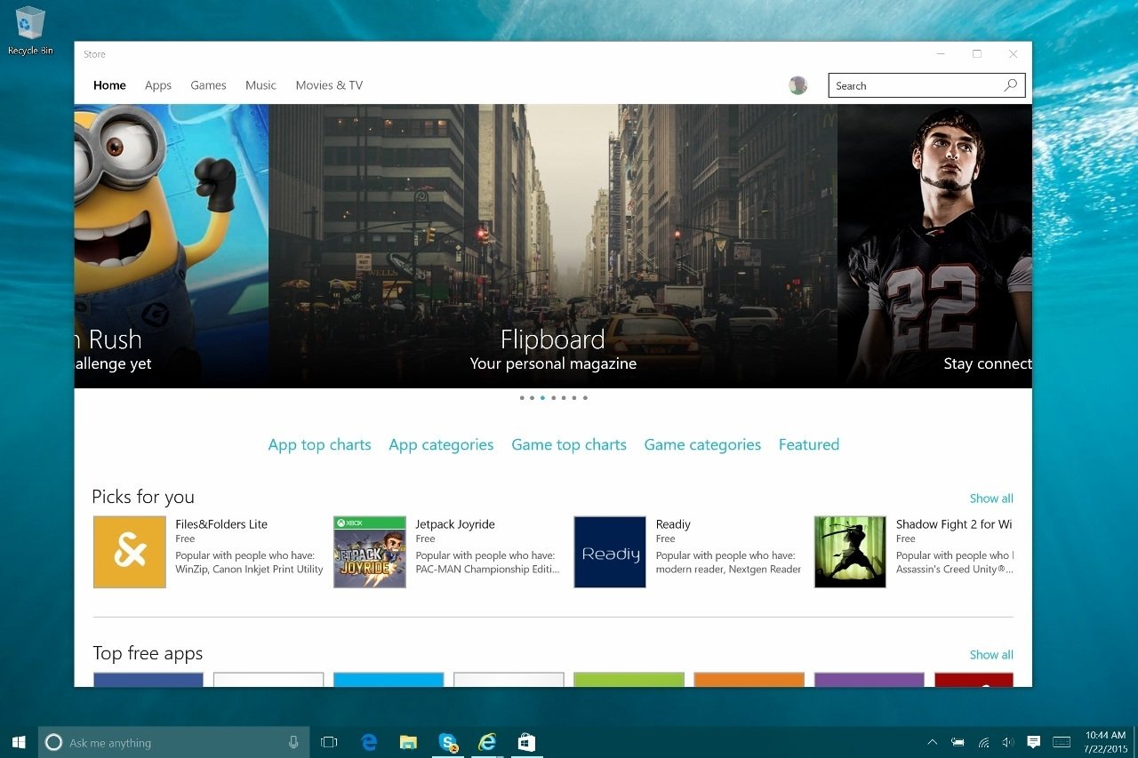 install games on windows 10