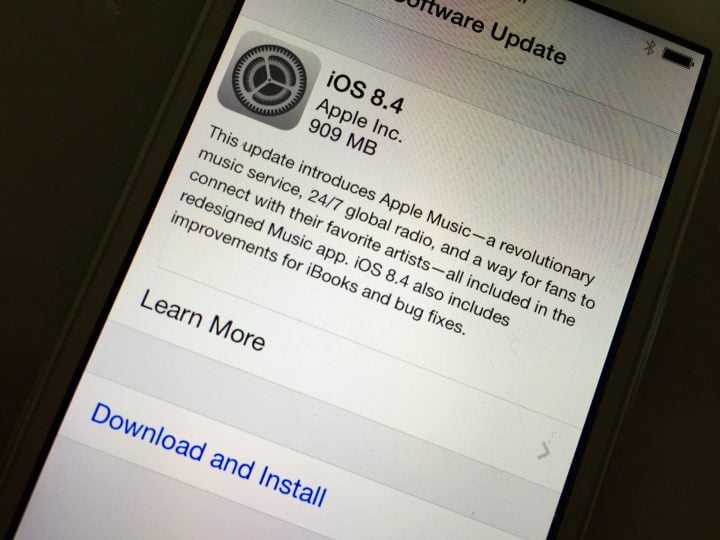 What you need to know about the iPhone 4s iOS 8.4 update.