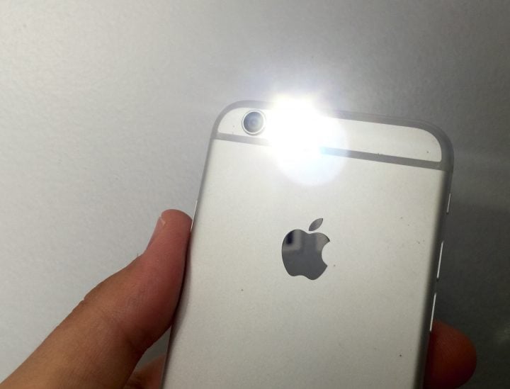 Do not use the flash when taking fireworks pictures on the iPhone.