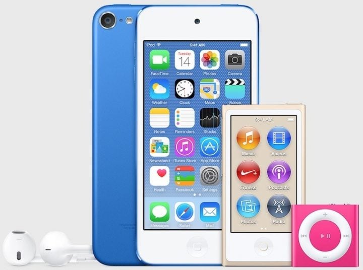 This image may show what Apple plans to announce on the iPod touch 2015 release date.