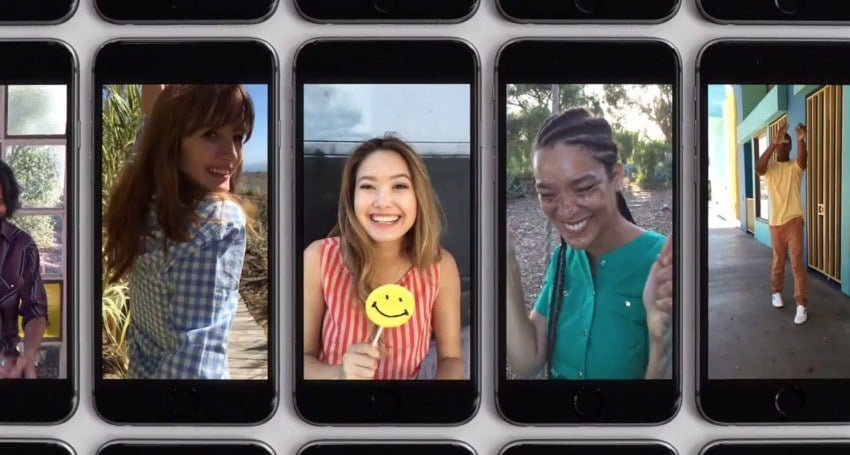 The new iPhone ads focus on how much people love the iPhone and the benefits of making the iPhone and the iOS software.