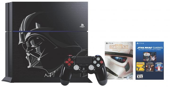 The new Darth Vader PS4 and controller. 