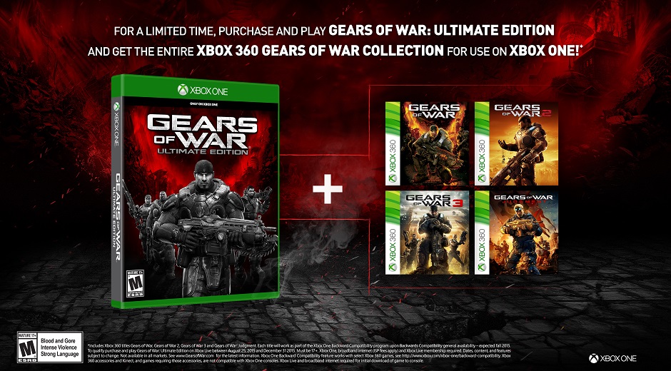 Påstået undulate lighed Huge Gears of War Ultimate Edition Deal Puts PS4 to Shame