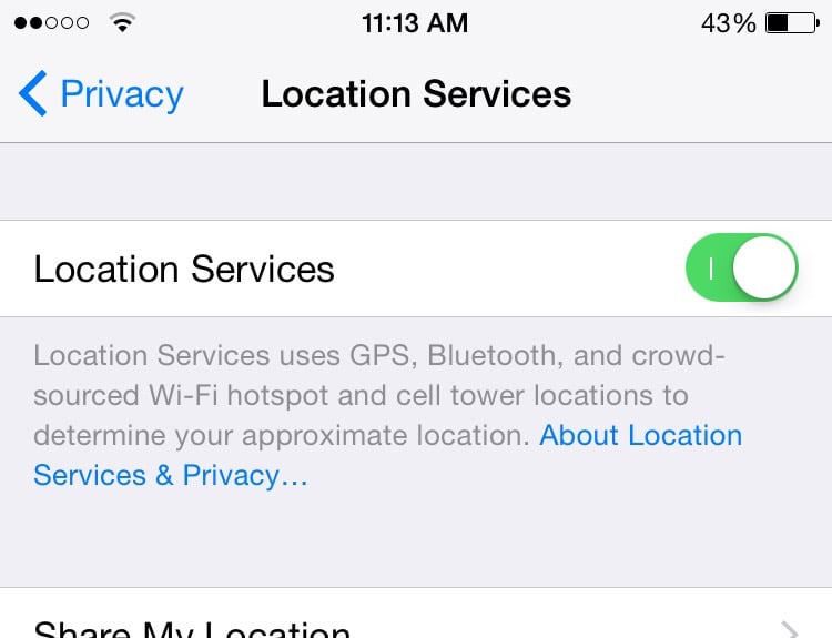 How to Completely Turn Off iPhone GPS
