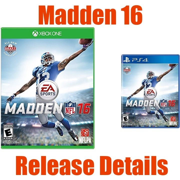 Here are he Madden 16 release details gamers need to know.