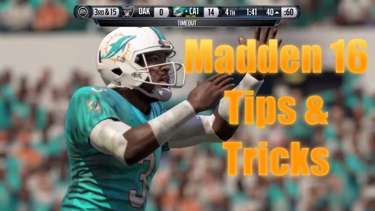 Use these Madden 16 tips and tricks to become a better player without the need for Madden 16 cheats.