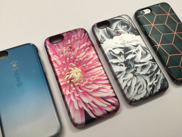 The Speck CandyShell Inked Luxury iPhone 6 cases.