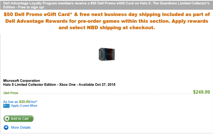 dell halo 5 deal