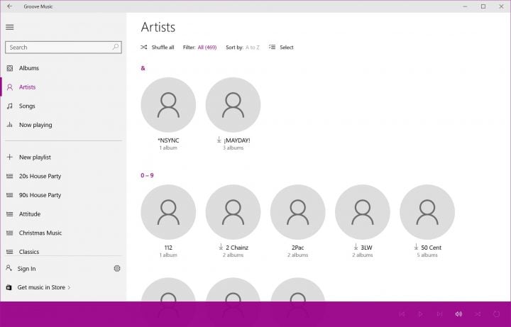 groove music 2