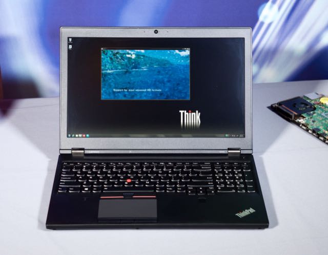 The Lenovo ThinkPad P50.