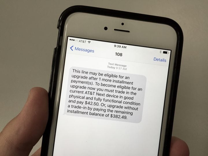 How to check if you are eligible for a AT&T iPhone 7 upgrade.