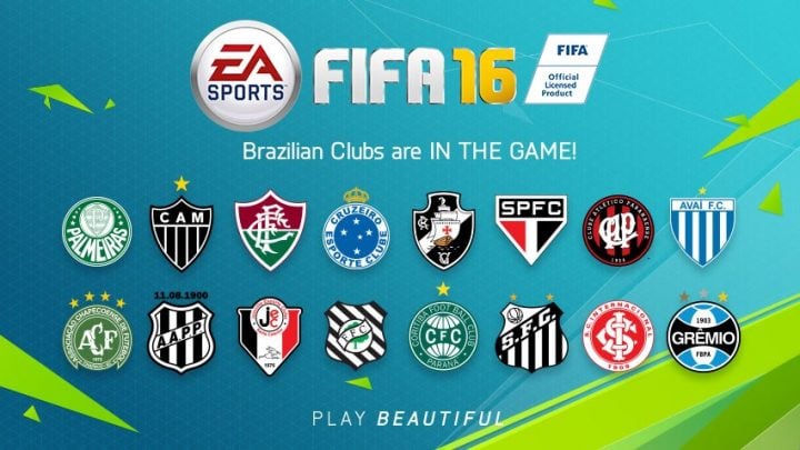 FIFA 16 Brazil teams are here after missing out on FIFA 15.