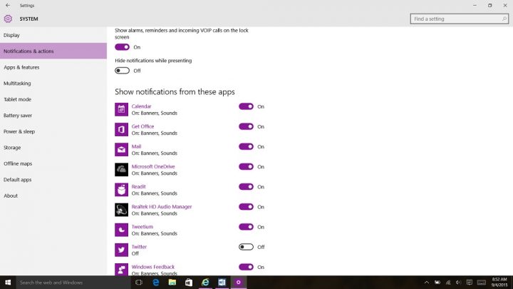 How to Stop Notifications in Windows 10 (8)