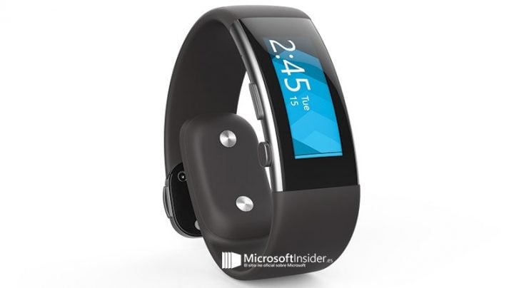 Leaked photos of the Microsoft Band 2 sent to Microsoft Insider, allegedly.