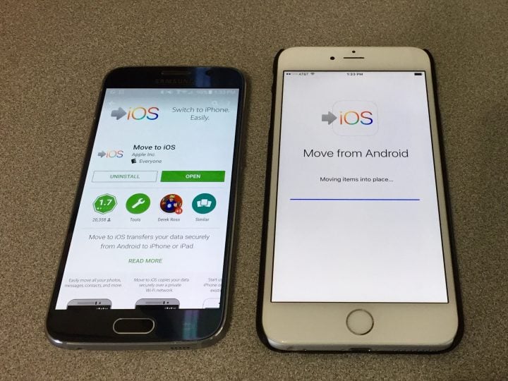 How to switch from Android to iPhone.