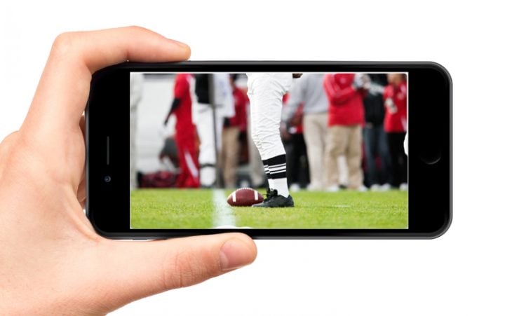 Use these Apps to watch NFL football live on iPhone. 