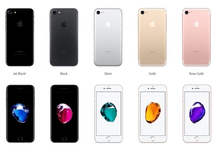 Here's your ultimate look at the iPhone 7 color options.