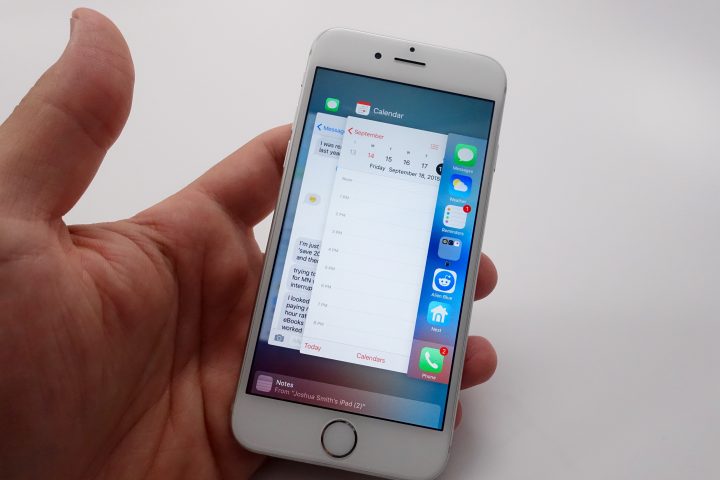 App switching gets a new look in iOS 9.