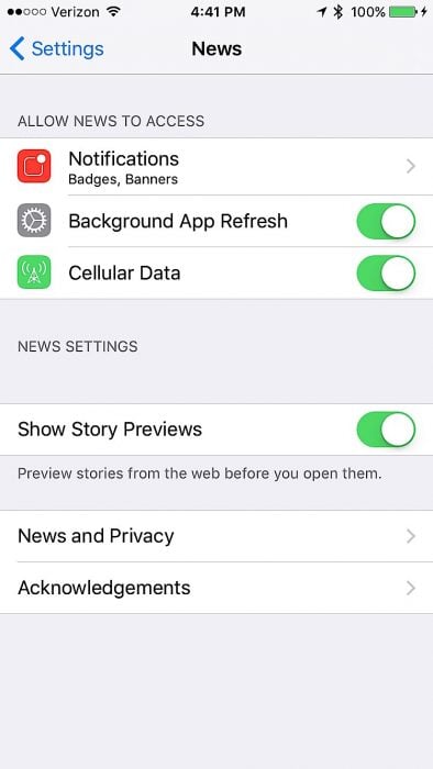 iOS 9 Settings to Change - 8