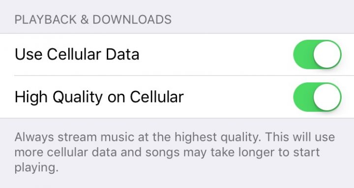 iOS 9 Tips - High Quality Apple Music LTE