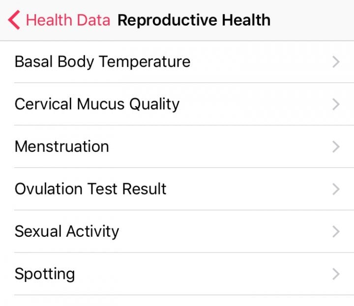 iOS 9 tips Sexual Health Reproductive Health
