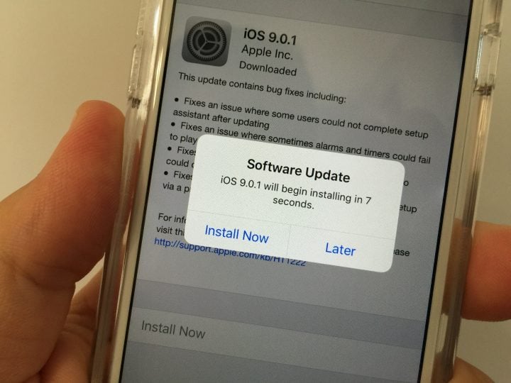 Learn how to install iOS 9.0.1.