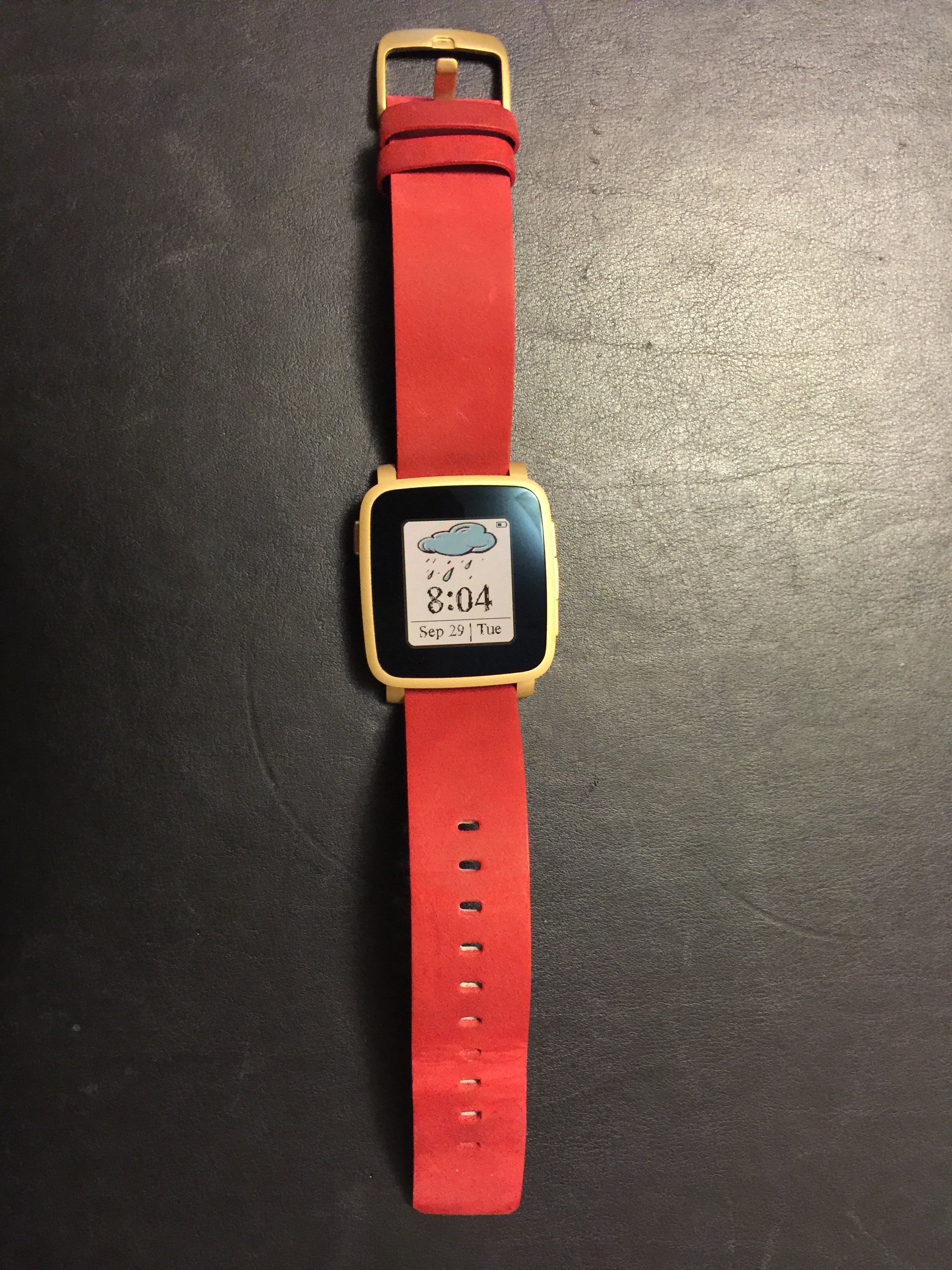 pebble time steel smartwatch
