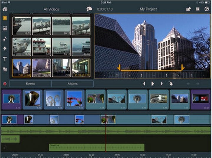 pinnacle studio ipad app for movie editing