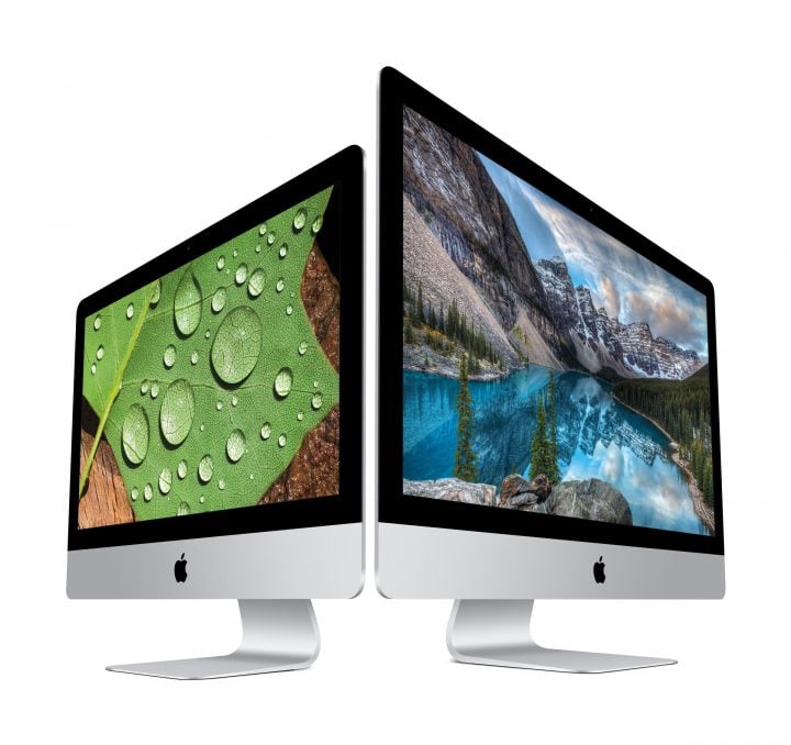 Apple 4K iMac and 5K iMac